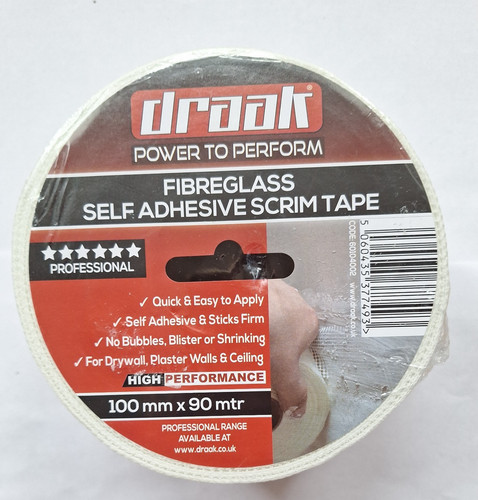 Scrim tape mtr plasterboard - scrim, 90
