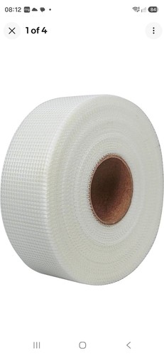 Jeffco white scrim tape - 48mm, x