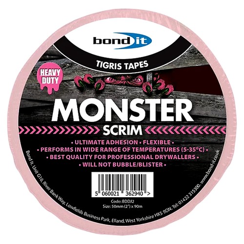 Bond monster scrim tape - monster,
