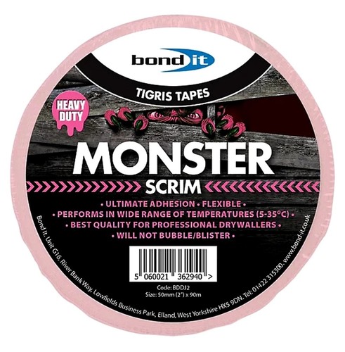 Bond monster scrim tape - scrim,